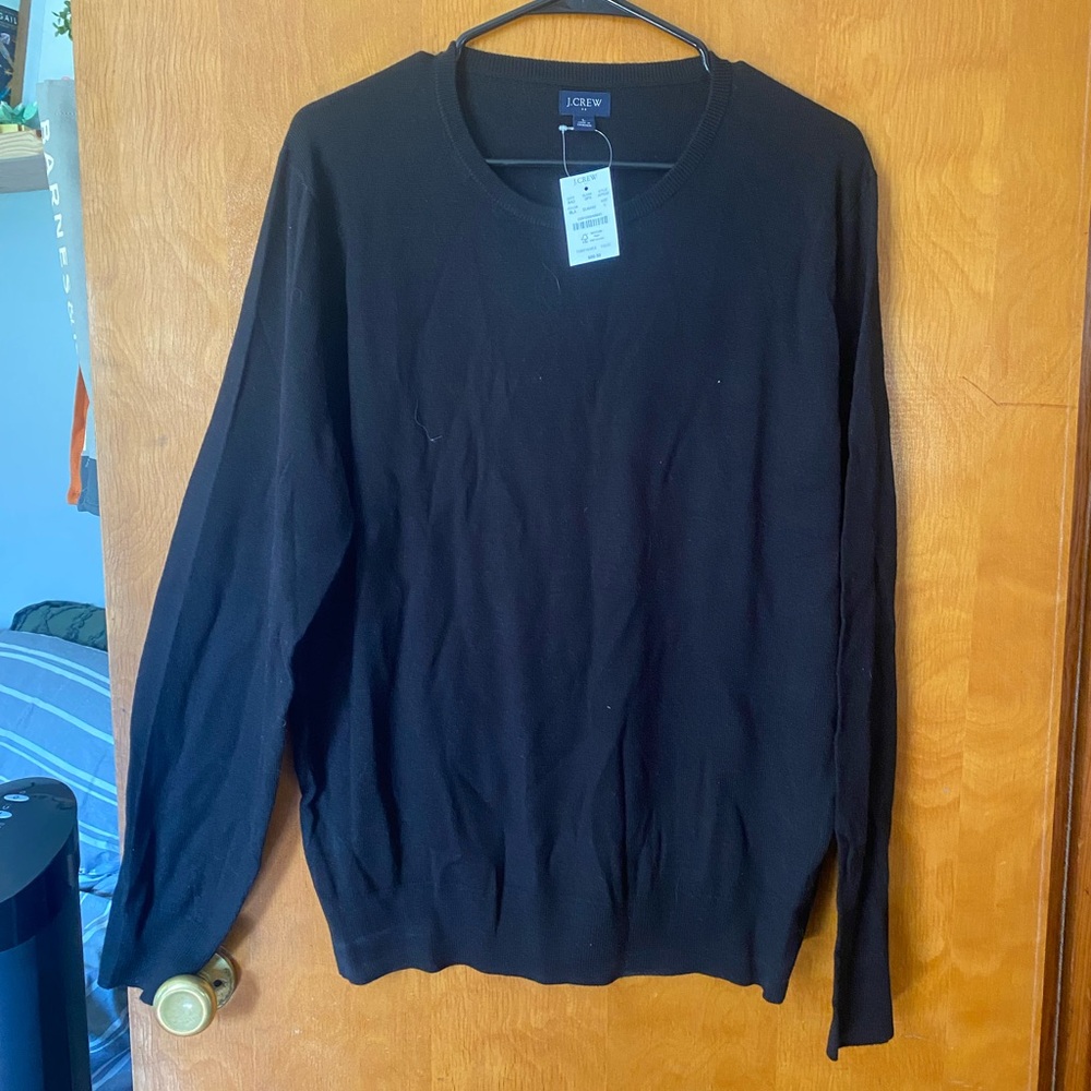 J. Crew Men's Black Sweater